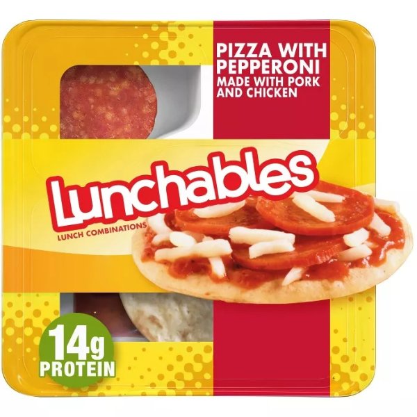 Lunchables Pepperoni Pizza - 4.3oz