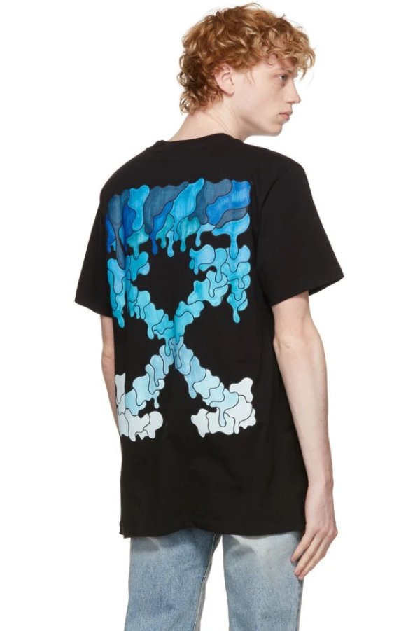 Black & Blue Marker T-Shirt