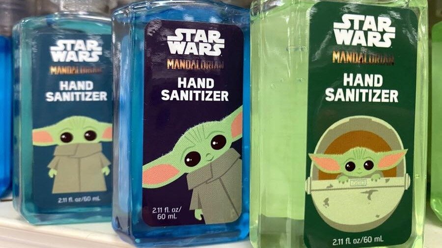 迪士尼Baby Yoda和米老鼠主题的免水洗手液召回！恐有致癌风险
