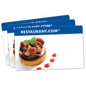 $10 eGift Card for Restaurant.com (via Facebook)                              
