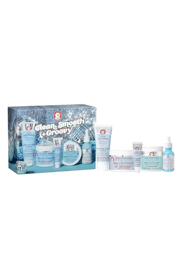 Clean, Smooth & Groovy Gift Set USD $107 Value