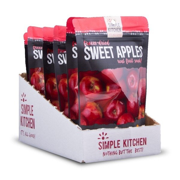 Freeze-Dried Sweet Apples - 6 Pack | Simple Kitchen Meals