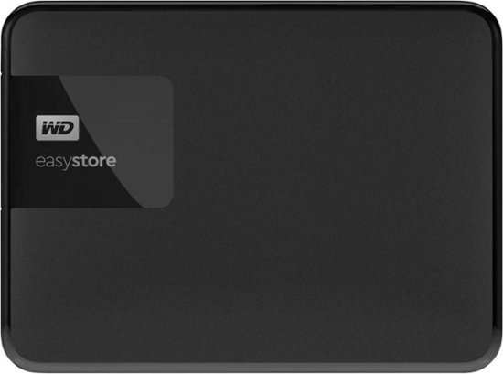 Easystore 5TB External USB 3.0 Portable Hard Drive - BlackIncluded Free