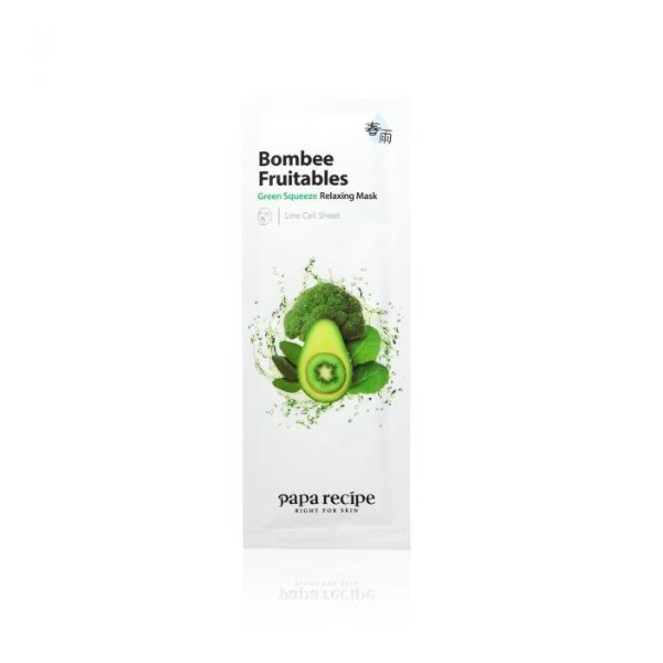 Bombee Fruitables Green Squeeze Relaxing Mask 10pcs