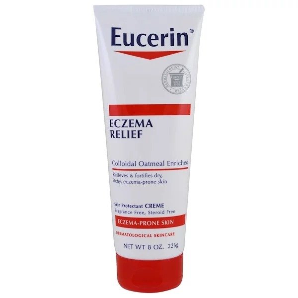 Eczema Relief Body Cream, Fragrance Free, 8.0 oz (226 g)