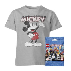 LEGO 绝版人偶盲袋+儿童T恤组合套装，两组选