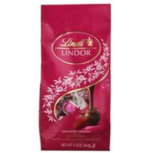 Lindt LINDOR Raspberry Dark Chocolate Truffles ,9.3 Ounce