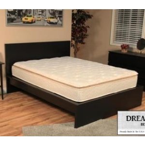Dreamfoam Bedding Ultimate Dreams Full Crazy Quilt PillowTop Mattress