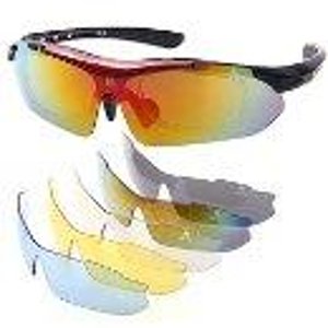 XQ-XQ® Polarized UV Protection Sports Glasses Outdoor Wrap Sunglasses for Cycling and More Sports
