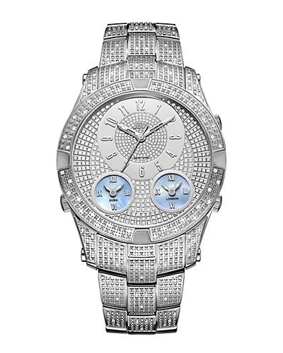 Men's Jet Setter III Diamond & Crystal Watch