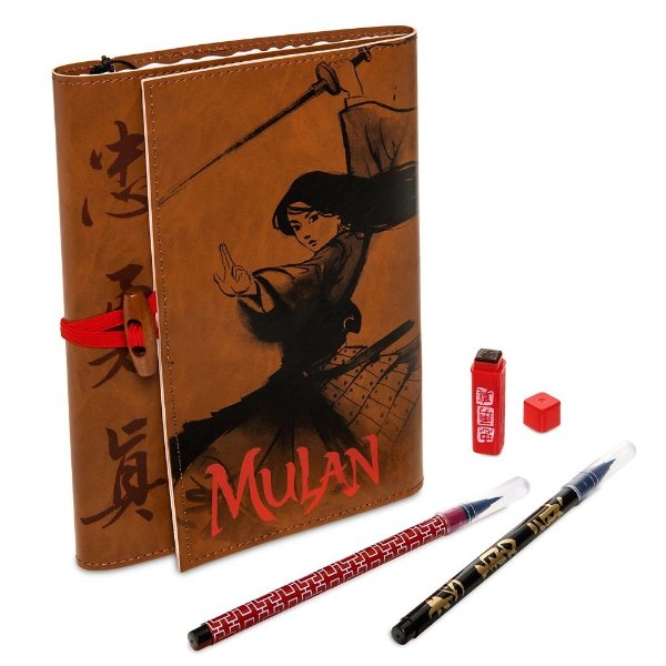 Mulan图案日记本及文具套装