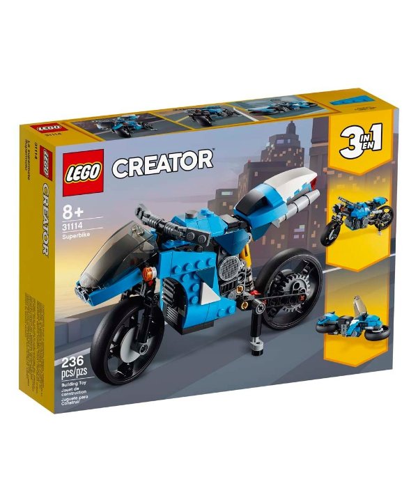 Creator系列 31114 超级自行车