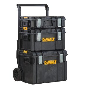 DEWALT ToughSystem DS450 22 in. 17 Gal. Mobile Tool Box, DS130 Tool Box and DS300 Large Tool Box Combo Set