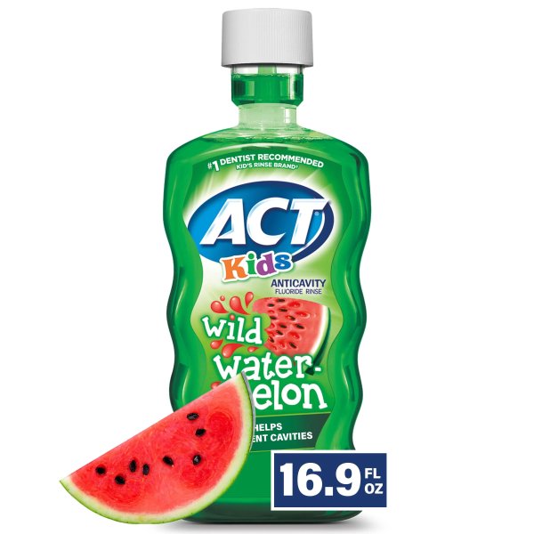 Kids Anticavity Fluoride Rinse, Wild Watermelon, 16.9 fl. oz.
