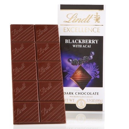 Blackberry with Acai Dark Chocolate EXCELLENCE Bar (3.5 oz)