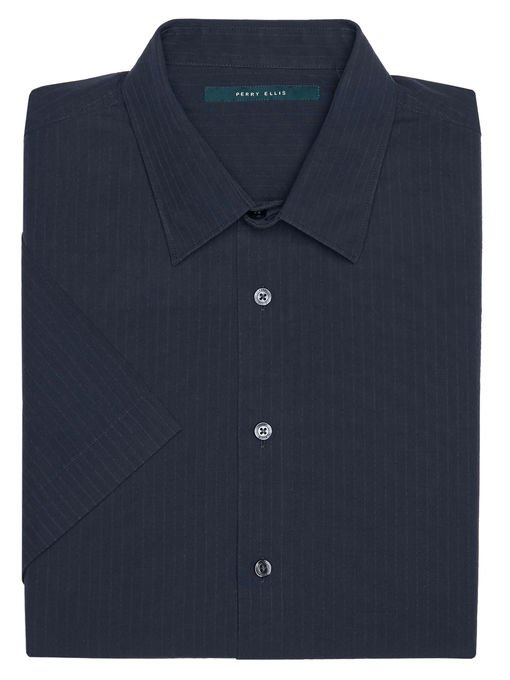 Short Sleeve Horizontal Linear Shirt
