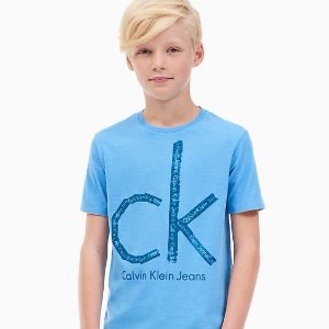即将截止：Calvin Klein官网 儿童内衣、服饰低至2.5折+额外7.5折