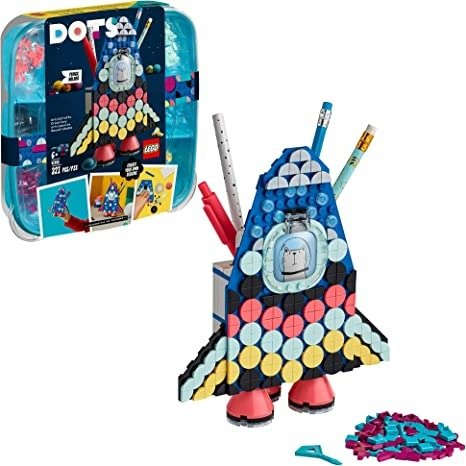 DOTS Pencil Holder 41936 DIY Craft Decoration Kit; Makes a Great Creative Gift for Kids; New 2021 (321 Pieces)