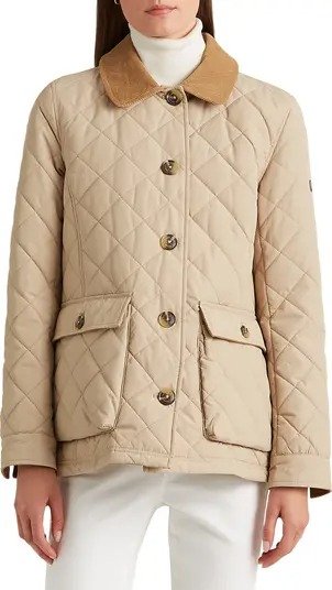 Quilted Patch Pocket Jacket