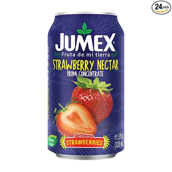 草莓花蜜果汁 11.3oz 24罐