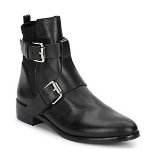 Vince Camuto Signature Machiko Leather Ankle Boots @ Saks Off 5th