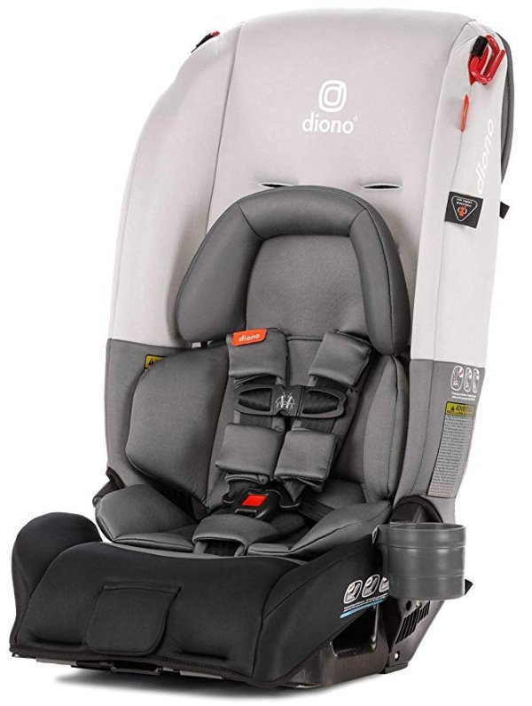 Diono Radian 3RX All-in-One Convertible Car Seat, Light Grey