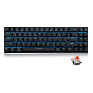 RK71 Mechanical Keyboard 71 Keys 70％ LED Backlit Compact Gaming Keyboard