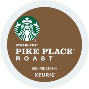 Starbucks Pike Place K CUP 咖啡胶囊22颗