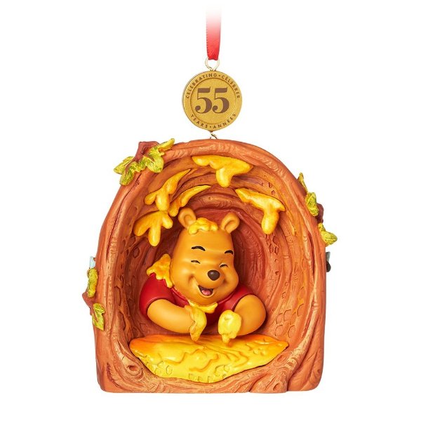 Winnie the Pooh and the Honey Tree Legacy Sketchbook Ornament – 55th Anniversary – Limited Release | shopDisney