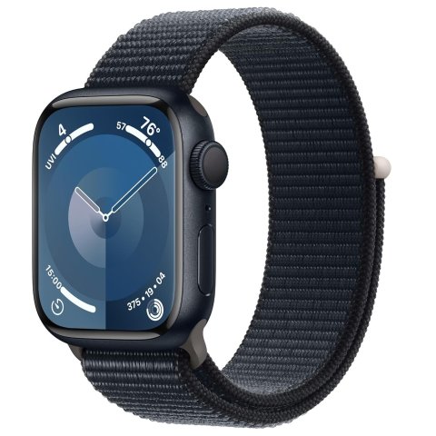 新品上市：Apple Watch Series 9 41mm 午夜蓝运动表带立省$10