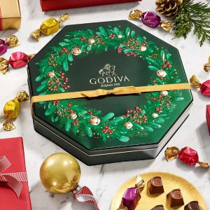 GODIVA 圣诞节巧克力节日礼盒低至6折