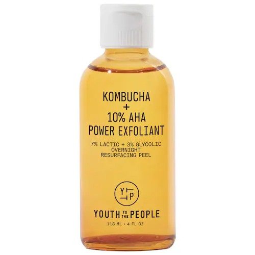 Kombucha + 10% AHA Liquid Exfoliant with Lactic Acid and Glycolic Acid