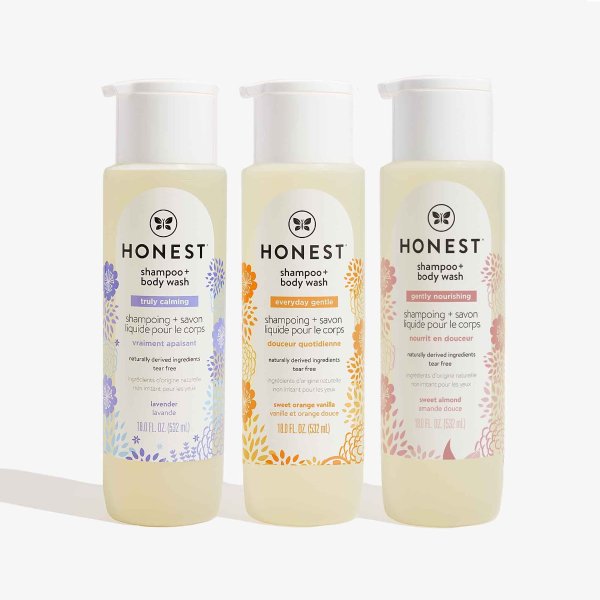 The Honest Company Silicone-Free Conditioner | Gentle for Baby | Naturally  Derived, Tear-free, Hypoallergenic | Sweet Almond Nourish, 10 fl oz