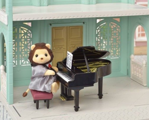 Calico Critters 钢琴演奏玩具套装