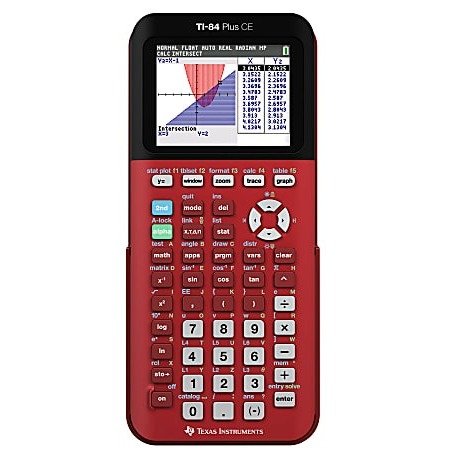 Texas Instruments Familiar TI-84 Plus Graphing Calculator