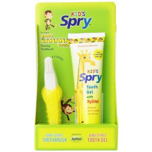 Baby Banana Brush And Tooth Gel Combo Pack