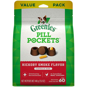GREENIES Pill Pocket Soft Dog Treats - Hickory Smoke