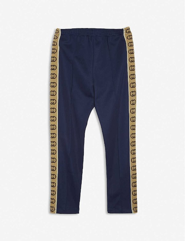 GG-tape jersey jogging bottoms 4-12 years