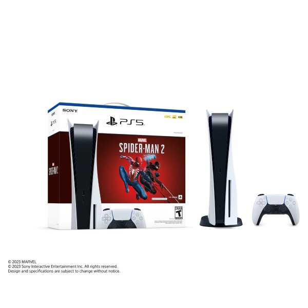 PlayStation 5 光驱版 蜘蛛侠2 套装