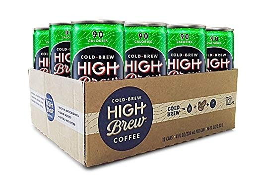 High Brew Cold Brew Coffee Dark Chocolate Mocha, 8 Ounce Can (12 Count)