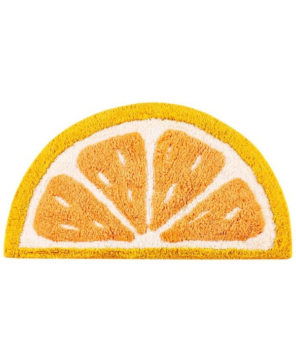 橙子浴室地垫
