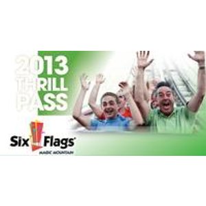 Six Flags Magic Mountain Los Angeles 买单日票整个夏季免费入场