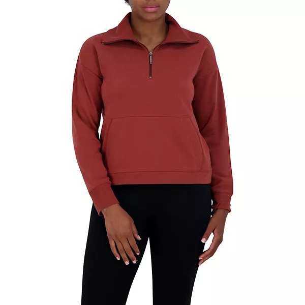 Women's Gaiam Quarter-Zip Fleece Sweatshirt