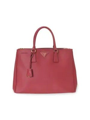 Large Galleria Leather Tote