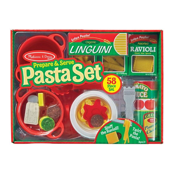 Prepare & Serve Pasta - Best Imaginative Play for Ages 3 to 4