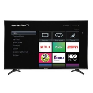 Sharp 50" Smart 4K UHD TV with HDR Roku TV