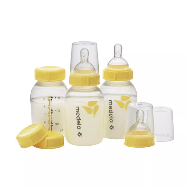 Breast Milk Bottle, Collection and Storage Containers Set -3 pack