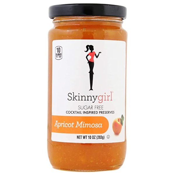 Skinnygirl Sugar Free Preserves, Apricot Mimosa, 10 Ounce