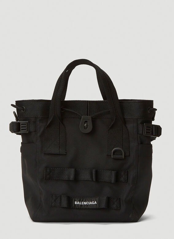 Army Small Tote Bag in Black