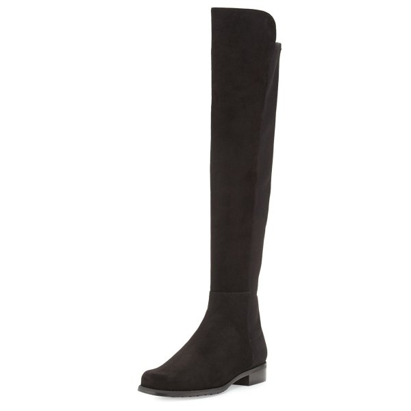 50/50 Suede Over-the-Knee Boot